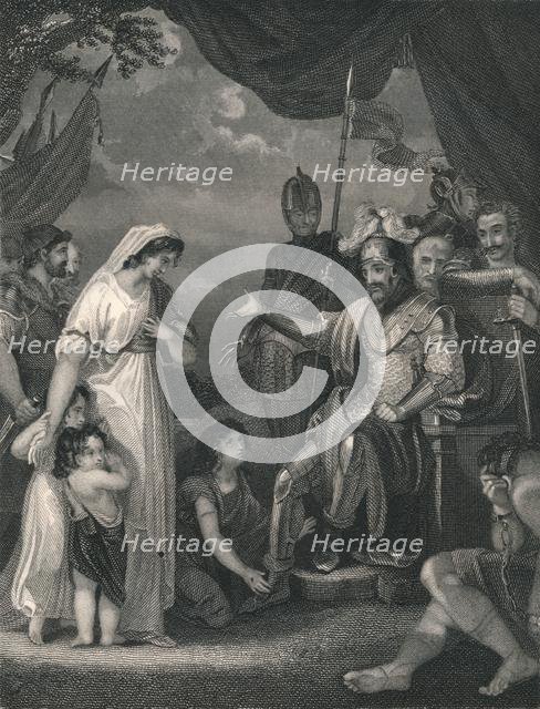 'Alfred Liberating the Family of Hastings.' Creator: Singleton.