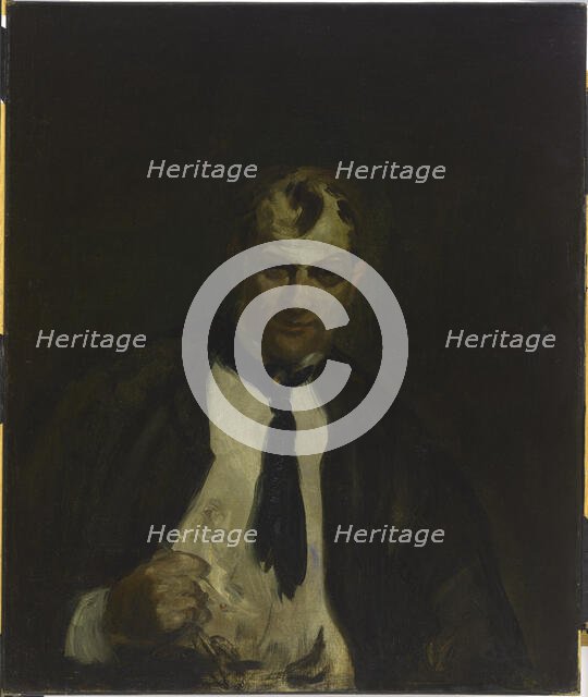 George Benjamin Luks, 1899. Creator: William James Glackens.