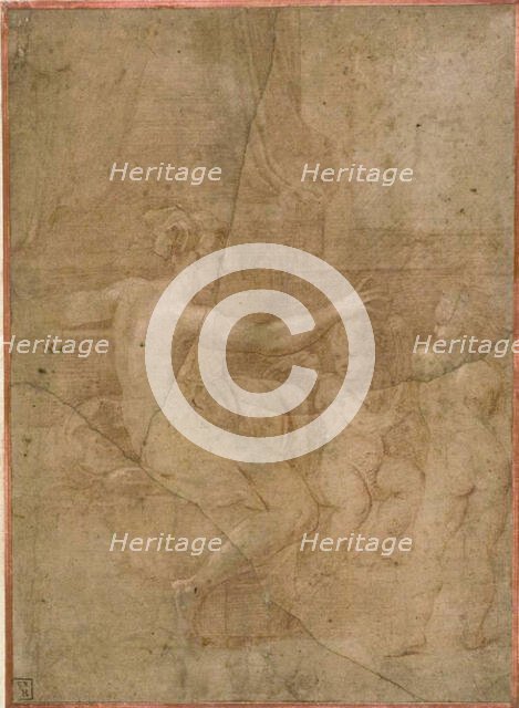 Venus with Cupid and Putto, 1527/30. Creator: Parmigianino.