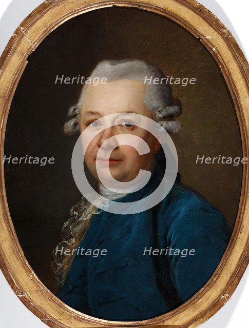 Portrait of Magnus Johann von Bock (?-1808), 1780. Artist: Darbès, Joseph Friedrich August (1747-1810)