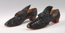 Court shoes, French, 1780-1800. Creator: Unknown.