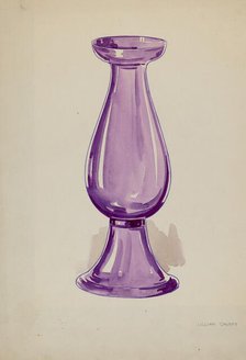 Vase, c. 1936. Creator: Lillian Causey.