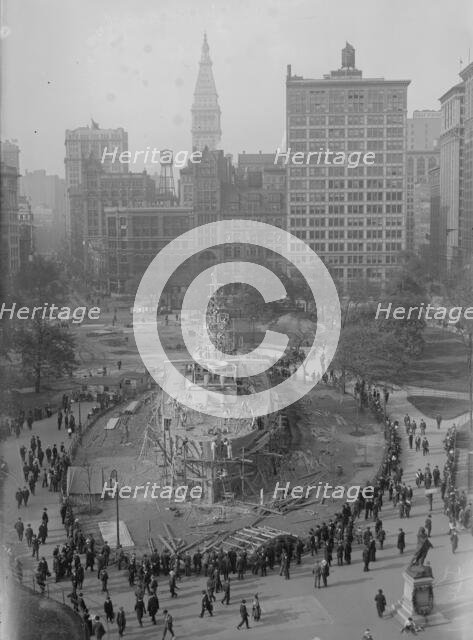 U.S.S. Recruit, Union Sq., between c1915 and c1920. Creator: Bain News Service.