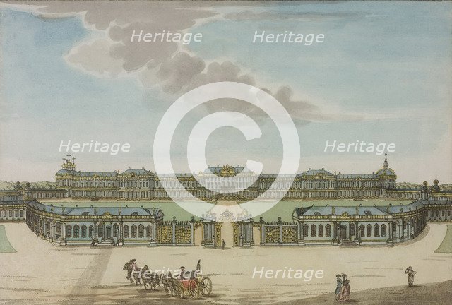 The Catherine Palace in Tsarskoye Selo, Between 1792 and 1820.