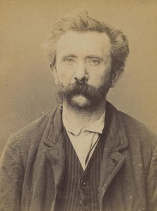 Bordes. Guillaume, Auguste. 40 ans, né à Centrayes (Aveyron). Tailleur. Pas de motif. 29/2..., 1894. Creator: Alphonse Bertillon.