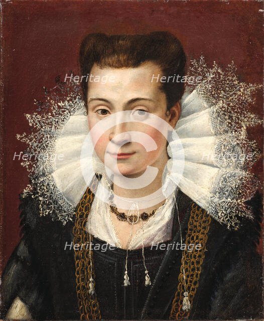 Portrait of a young noblewoman (Lavinia Fontana), c 1580. Creator: Anonymous ().