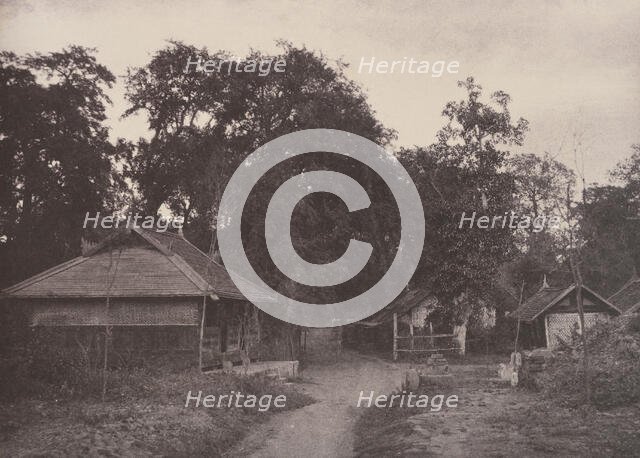 Tsagain Myo: A Roadway, August 29-30, 1855. Creator: Captain Linnaeus Tripe.