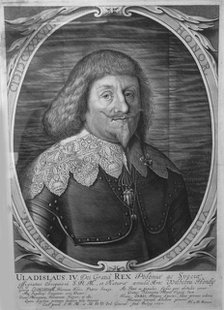 King Wladyslaw IV Vasa of Poland (1595-1648), Tsar of Russia, 1637. Artist: Hondius, Willem (1597-1652/58)