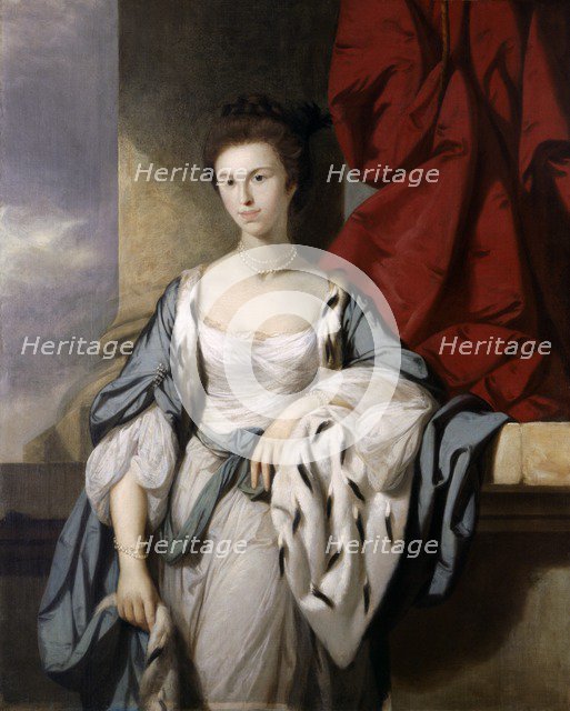 'Maria Constantina Trevor, Countess of Suffolk', 18th century. Artist: Katherine Read.