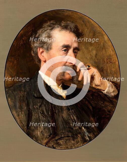 Charles S. Keene, 1881. Creator: George Reid.