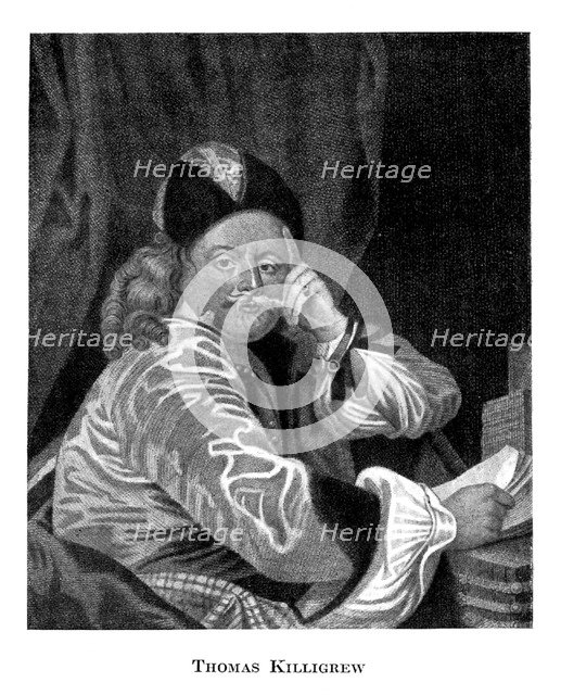 Thomas Killigrew (1612-1683), English dramatist and theatre manager, 19th century. Artist: Unknown