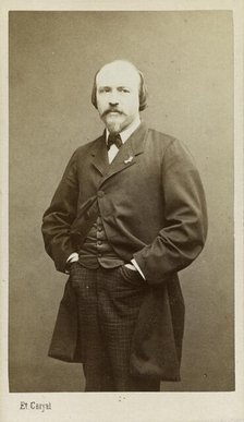 Portrait of the composer Victor Massé (1822-1884), ca 1865. Creator: Carjat, Étienne (1828-1906).