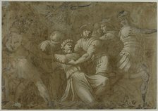 Roman Soldiers Arresting Saint Peter (?), n.d. Creator: Unknown.