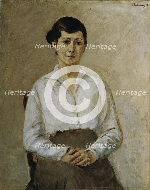 Käthe Liebermann - The Daughter of the Artist, 1916. Creator: Max Liebermann.