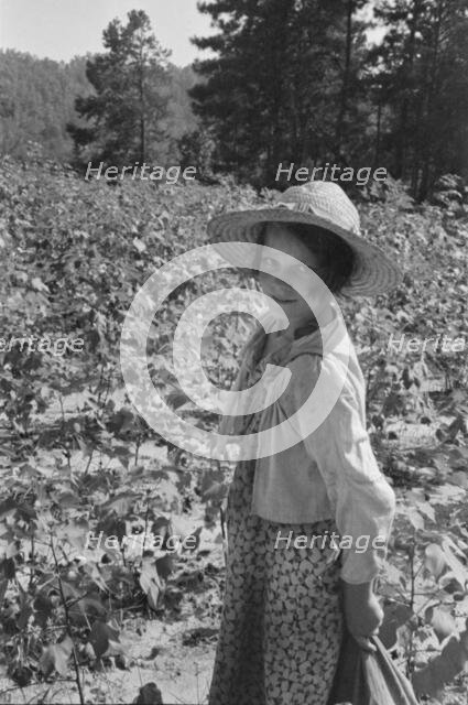 Lucille Burroughs, Hale County, Alabama, 1936. Creator: Walker Evans.