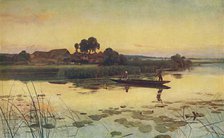 'The Close of a Midsummer's Day', 1879. Creator: Sir Ernest Albert Waterlow.