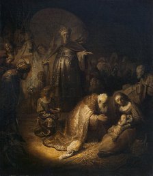 'Adoration of the Magi', 1632.  Artist: Rembrandt Harmensz van Rijn    