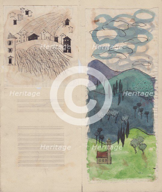 Florence leaflet, 1952. Creator: Shirley Markham.