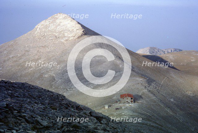 Mt Olympus, Greece, c20th century. Artist: CM Dixon.