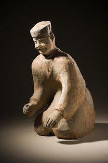 Funerary Sculpture of a Man (image 1 of 2), 25-220. Creator: Unknown.