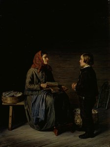 The Morning before an Examination, 1867. Creator: Robert Wilhelm Ekman.