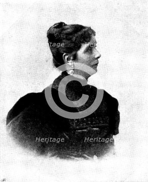 Ten Days in Bosnia: Madame de Kallay, 1895. Creator: Charles Scolik.