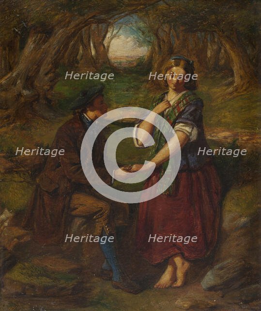 The Proposal, 1876. Creator: Alexander Fraser the Younger.