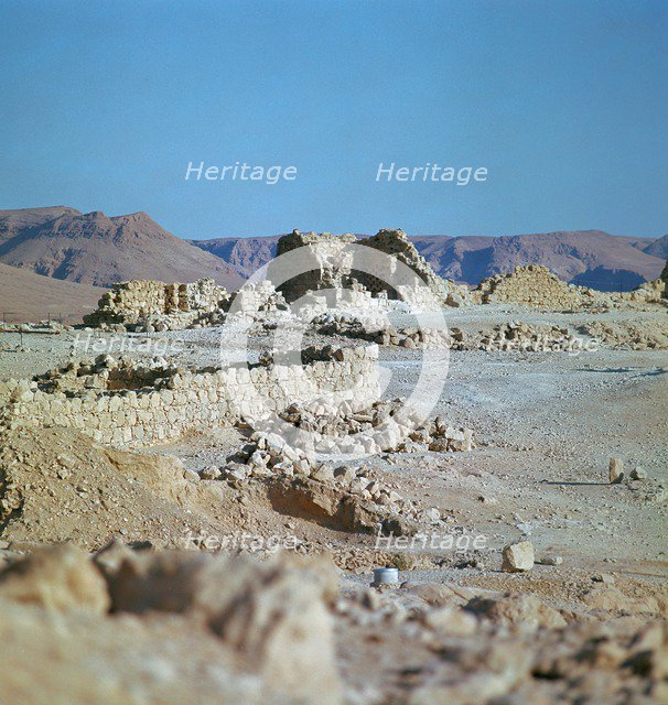 Remains of Herod's palace, 1st century. Artist: Unknown