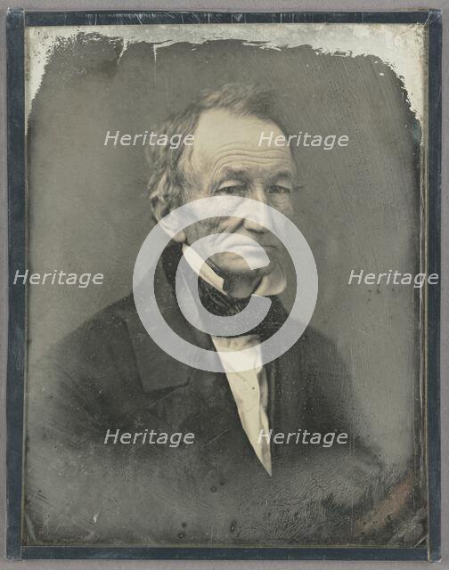 Portrait of an Elderly Man, 1845-1850. Creator: Unknown.