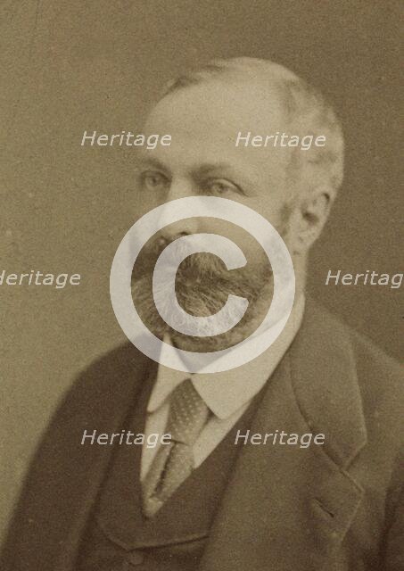 Portrait of the composer Paul d'Ivry (1829-1903). Creator: Photo studio Nadar.