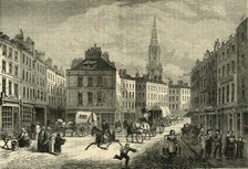 'Middle Row, St. Giles's, About 1838', (1881). Creator: Unknown.