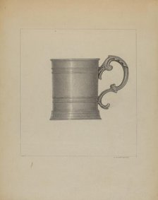 Pewter Mug, c. 1936. Creator: A. Zaidenberg.