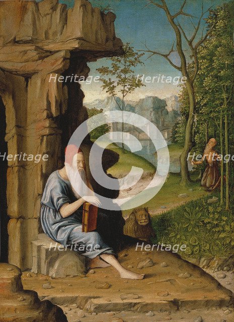 Saint Jerome in the Desert. Artist: Montagna, Bartolomeo (1449-1523)