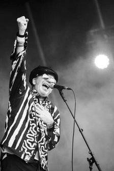 UK Decay live at Forever Now Festival, The National Bowl, Milton Keynes, Jun 2025. Creator: Annapaola Marchesani. UK Decay live at Forever Now Festival, The National Bowl, Milton Keynes, Jun 2025. Creator: Annapaola Marchesani.