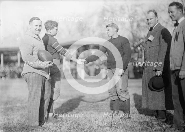 Football - Georgetown University Game, 1911. Creator: Harris & Ewing.