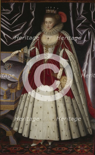 Portrait of Lucy Russell, Countess of Bedford (1580-1627), née Harington, 1600s.