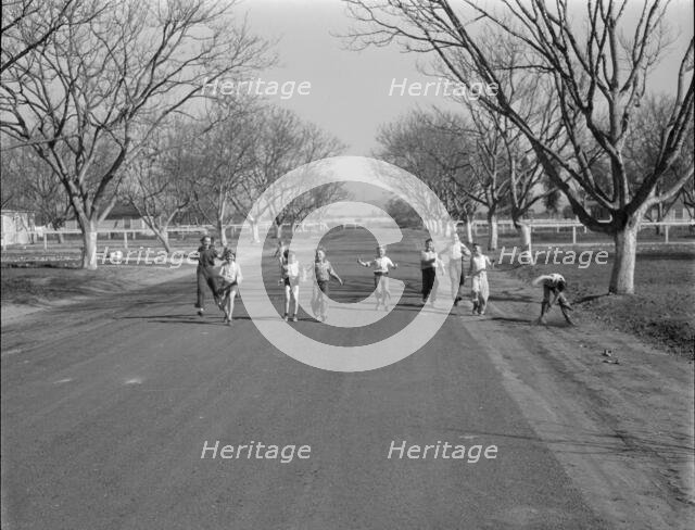 Children at the El Monte subsistence homesteads, California, 1936. Creator: Dorothea Lange.