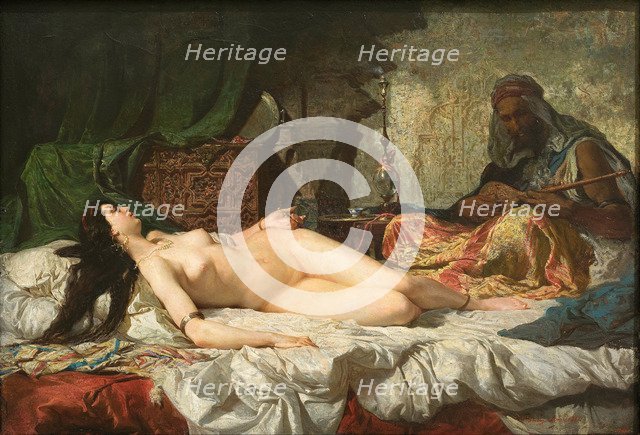 The Odalisque. Artist: Fortuny, Marià (1838-1874)