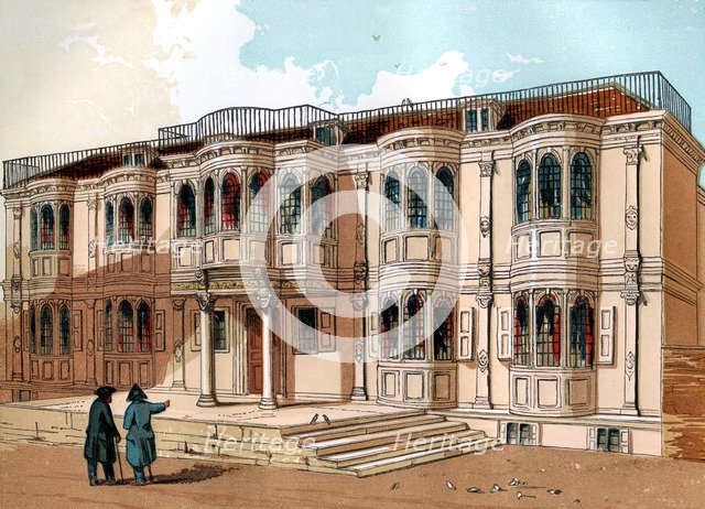 Old palace at Greenwich, c1850. Artist: Unknown