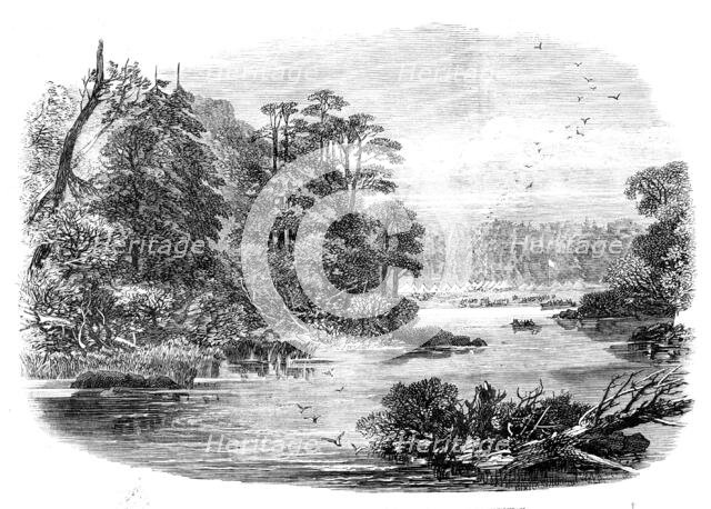 The Red River Expedition: camp of the 60th Rifles near Shebandowan, 1871. Creator: Unknown.