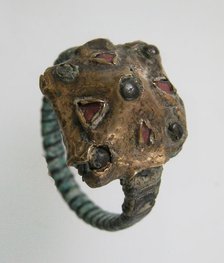 Finger Ring, Frankish, ca. 600. Creator: Unknown.