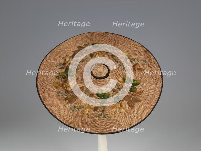 Hat, Swiss, first quarter 19th century. Creator: Unknown.