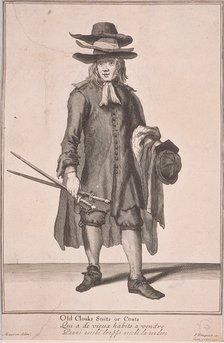 'Old Cloaks Suits or Coats', Cries of London, (c1688?). Artist: Anon