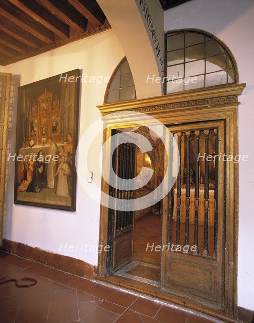 Monastery of the Descalzas Reales (Royal Discalced Nuns), upper cloister, chapel of the Neapolita…