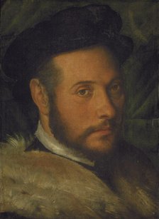 Portrait of a Man, 1514-1550. Creators: Callisto Piazza, Moretto da Brescia.
