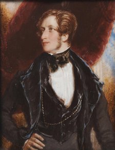 Frederick William Robert Stewart, 4th Marquess of Londonderry, 1805-1872, 1833. Creator: Simon Jacques Rochard.