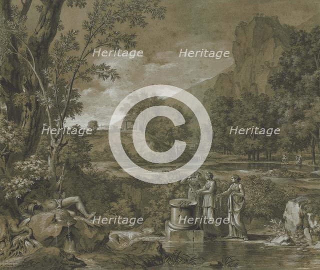 Classical Landscape, 1779. Creator: Pierre Henri de Valenciennes (French, 1750-1819).