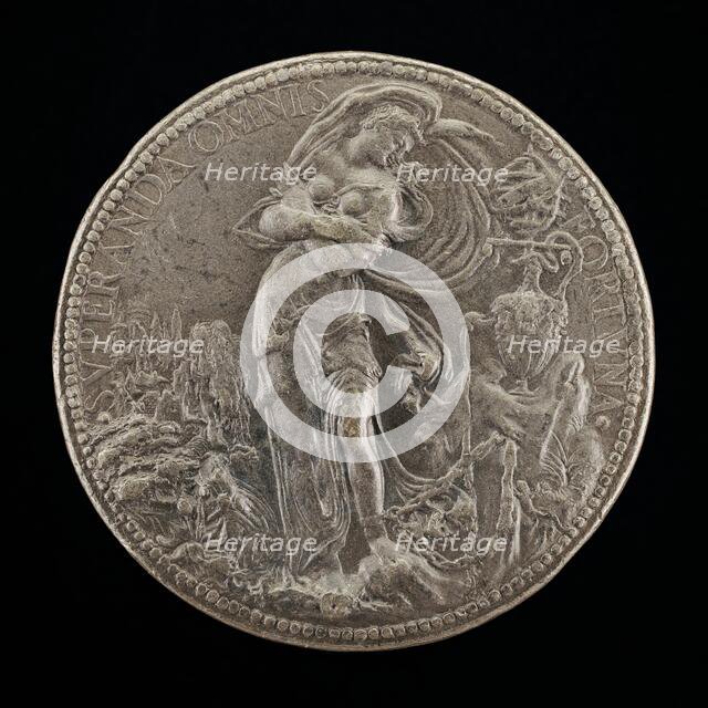 Patience [reverse], 1554. Creator: Pompeo Leoni.