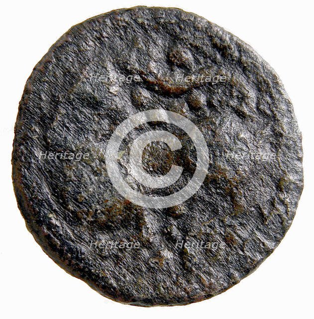 Disk Brooch, Merovingian, 8th-9th century. Creator: Unknown.