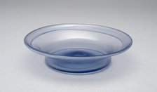 Bowl, c. 1825. Creator: Mantua Glass.
